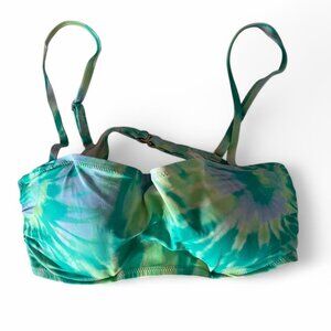 Tie Dye Bikini Bathing Suit Top